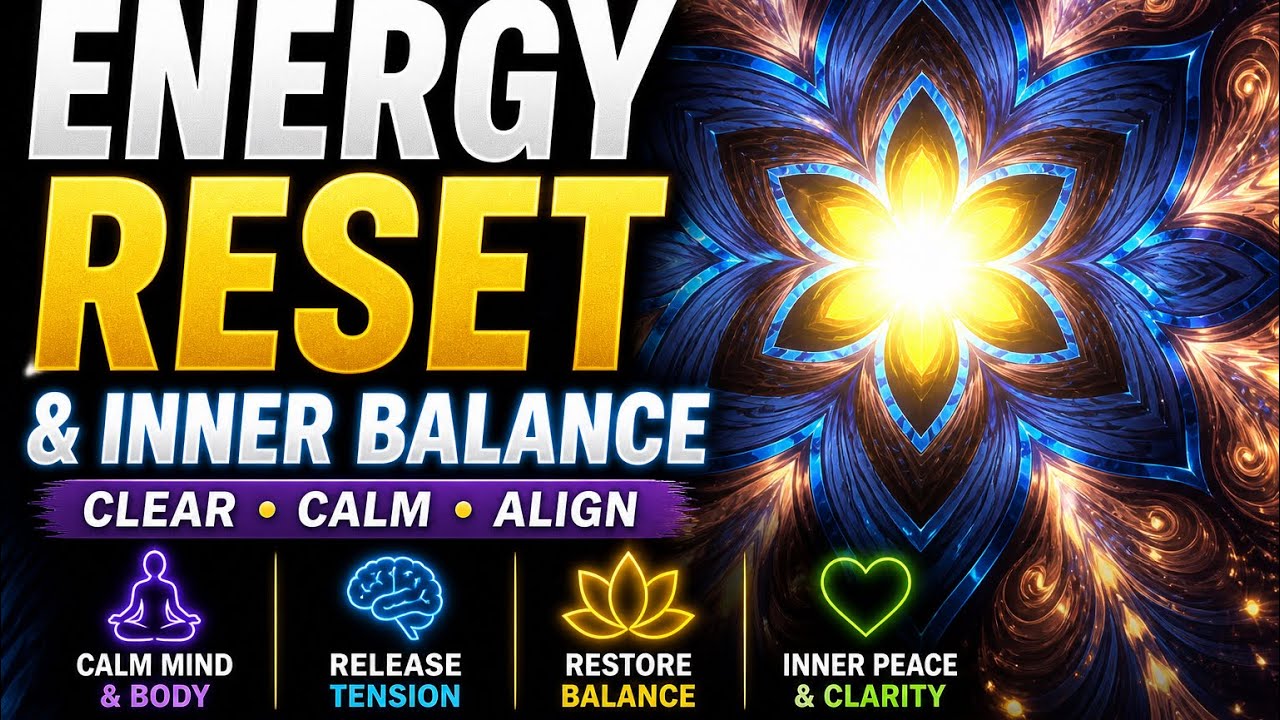 🌈 Color-Shifting Light Meditation | Energy Reset & Inner Balance