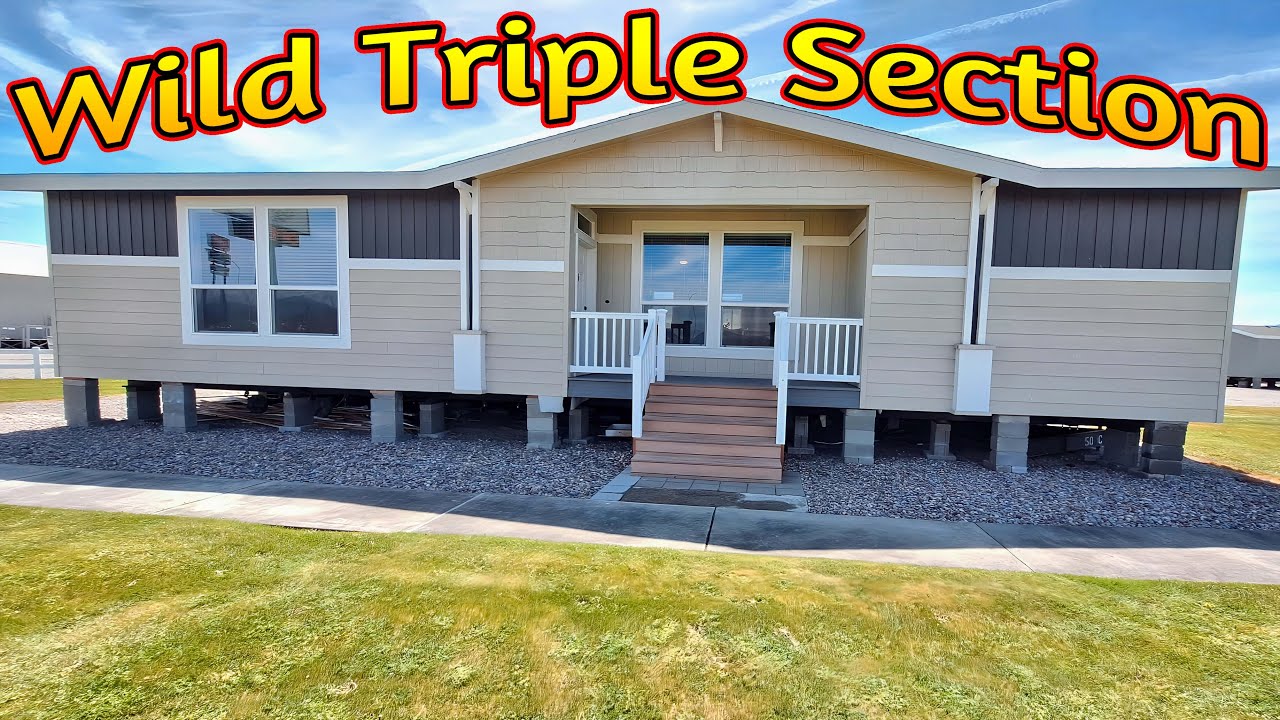 One of the wildest TRIPLE SECTION home you will ever see.
