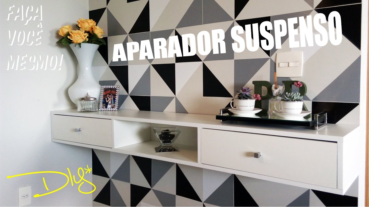 DIY - Aparador Suspenso | Decoração da Sala de Jantar :: Rebeca Salvador DIY