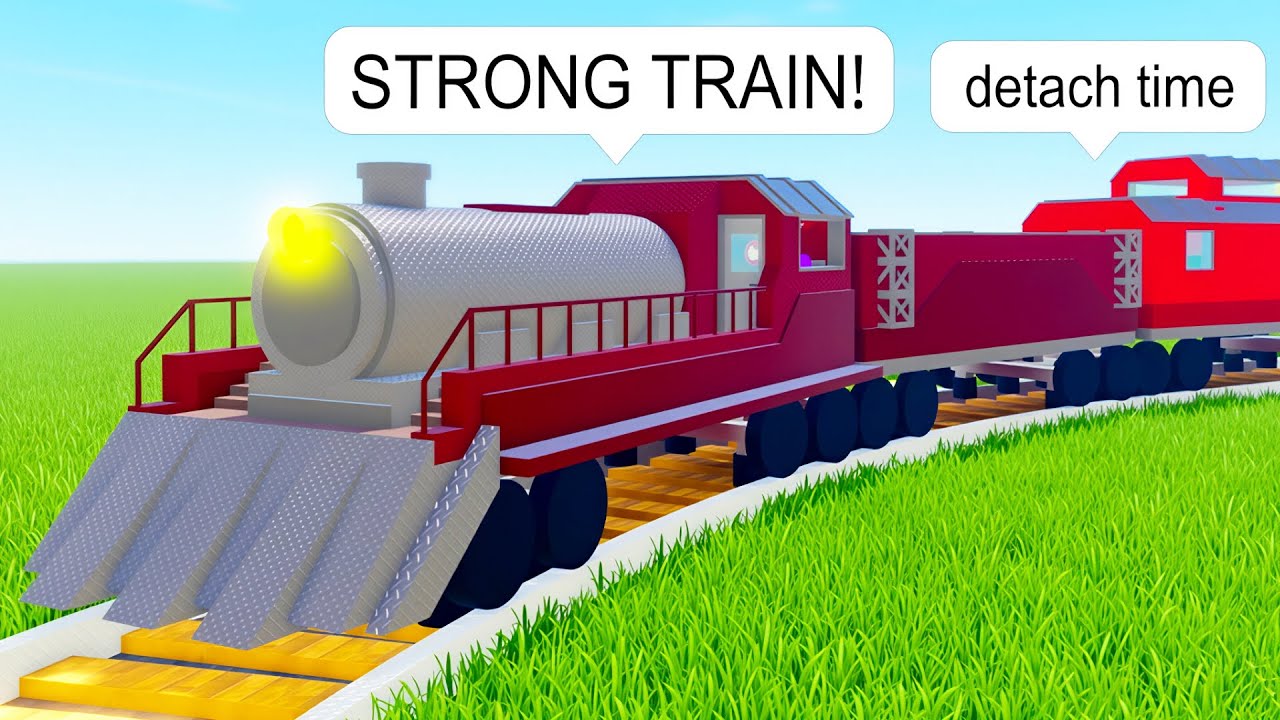 I Drive a NEW TRAIN BUT Detach Carriages at HIGH SPEED