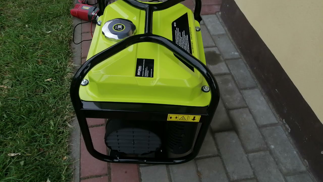 Kraft&dele kraft dele Kd135 KD 135 KD-135 mały test nowego inwertorowego agregatu prądotwórczego