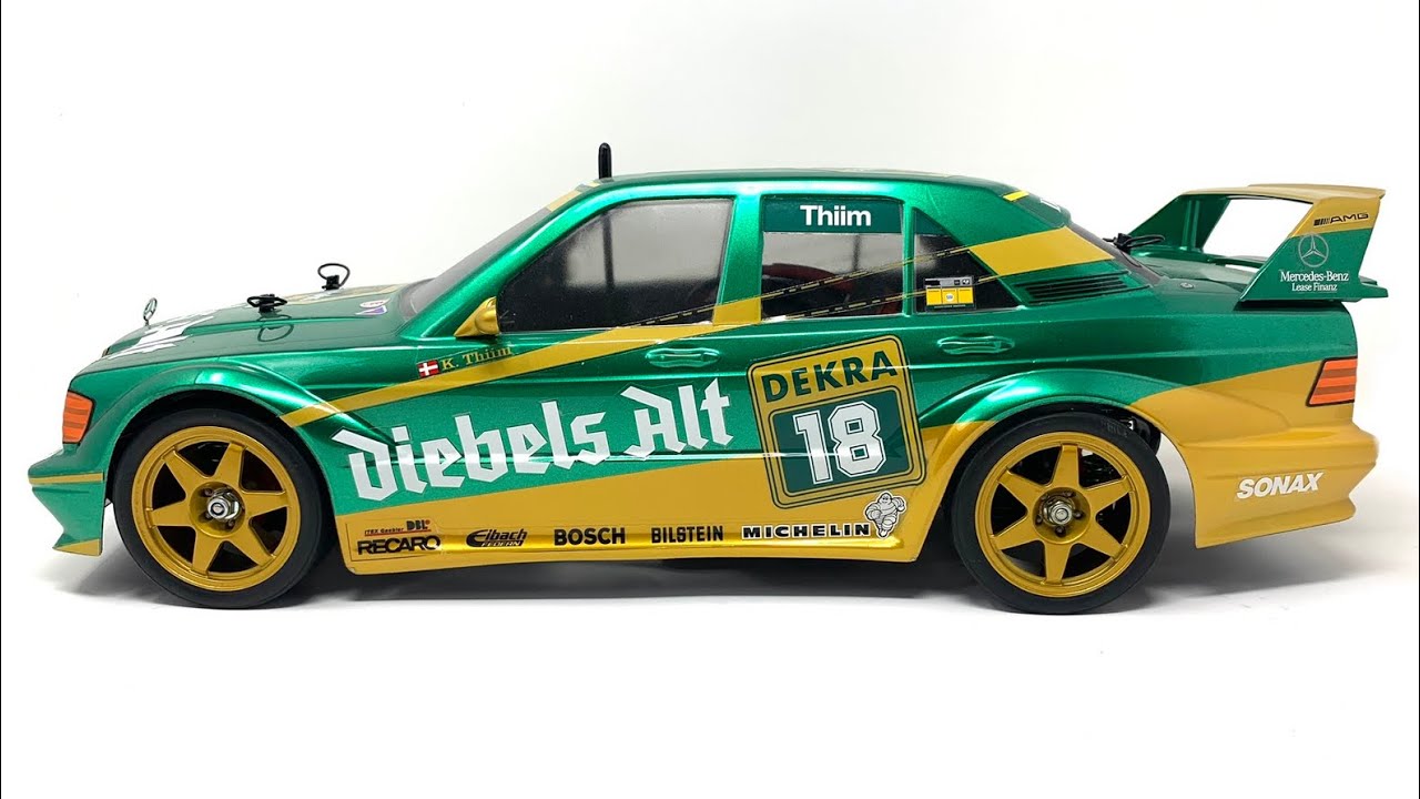 It's Finished!  Mercedes Benz 190e Zakspeed Tamiya RC Car Build (Mods, Tips & The Odd Mistake)