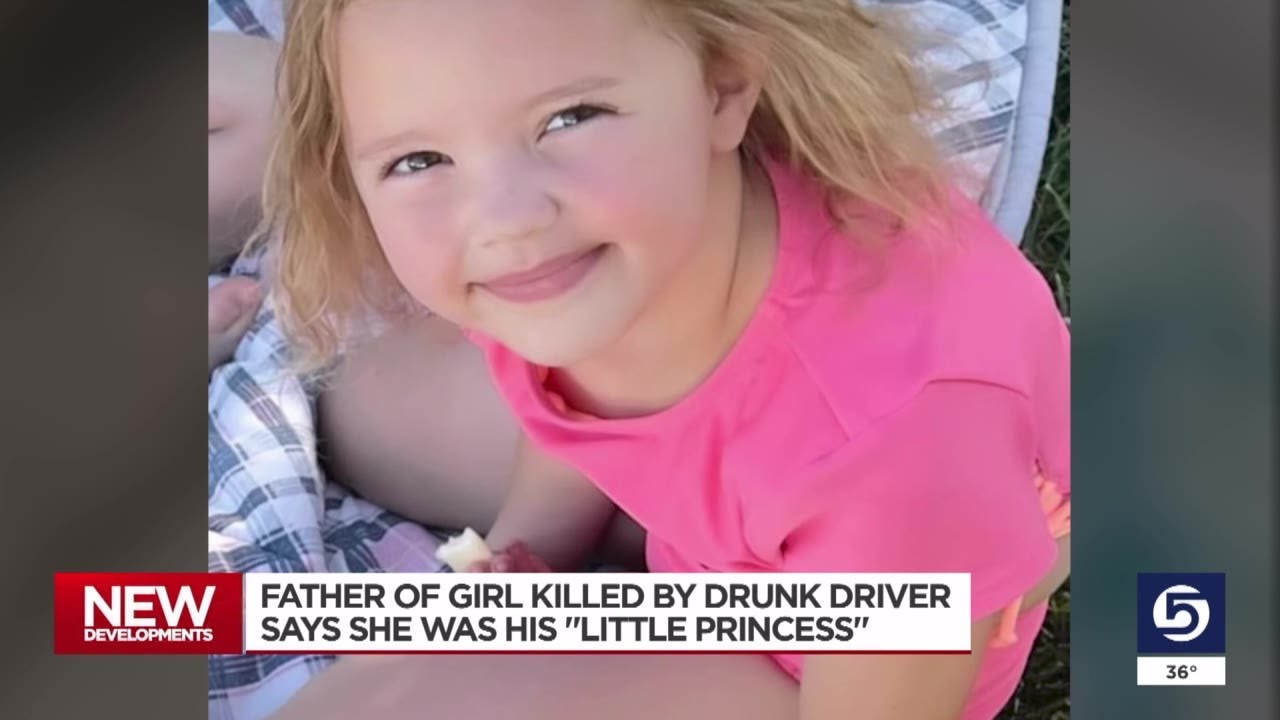 Little girl taken off life support after family hit by drunk driver