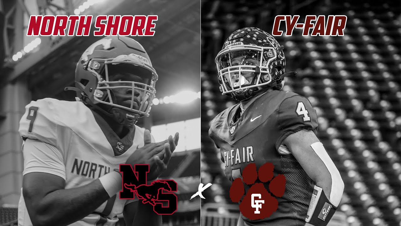 6A H-TOWN SLUGFEST North Shore vs Cy-Fair | Texas High School Football Playoffs #txhsfb