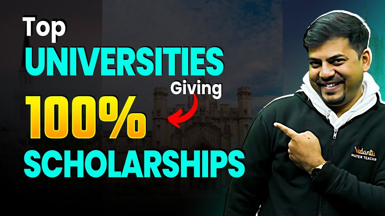 TOP Universities Offering 100% Scholarships😍 | Study Abroad for FREE! | Harsh Sir