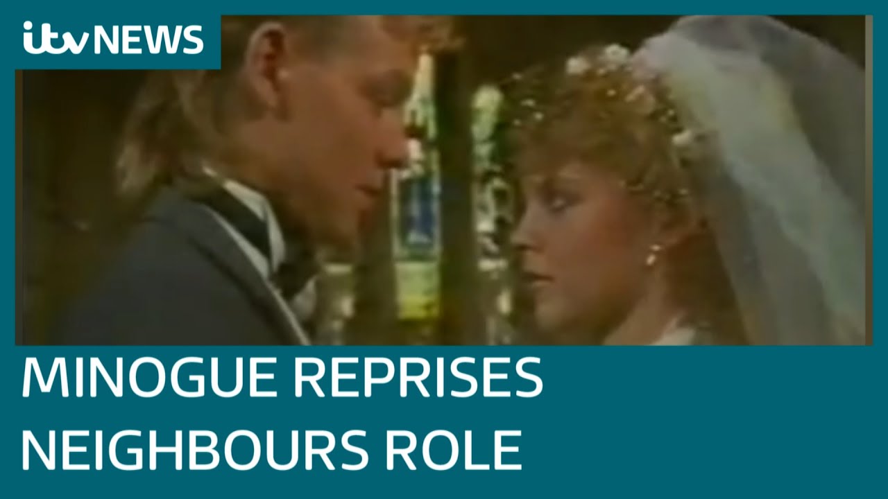 Kylie Minogue joins Neighbours' cast as soap films its final episode after 37 years | ITV News