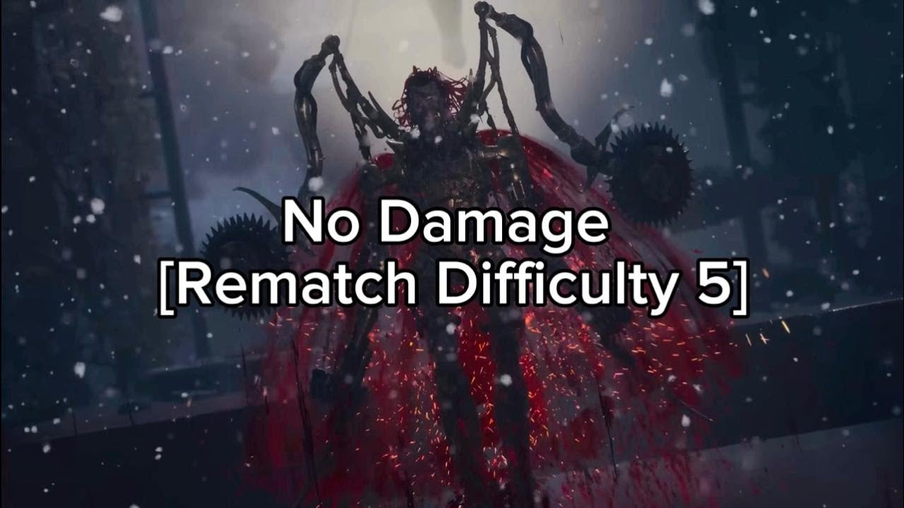 No Damage Arlecchino, the Blood Artist [Rematch Difficulty 5]