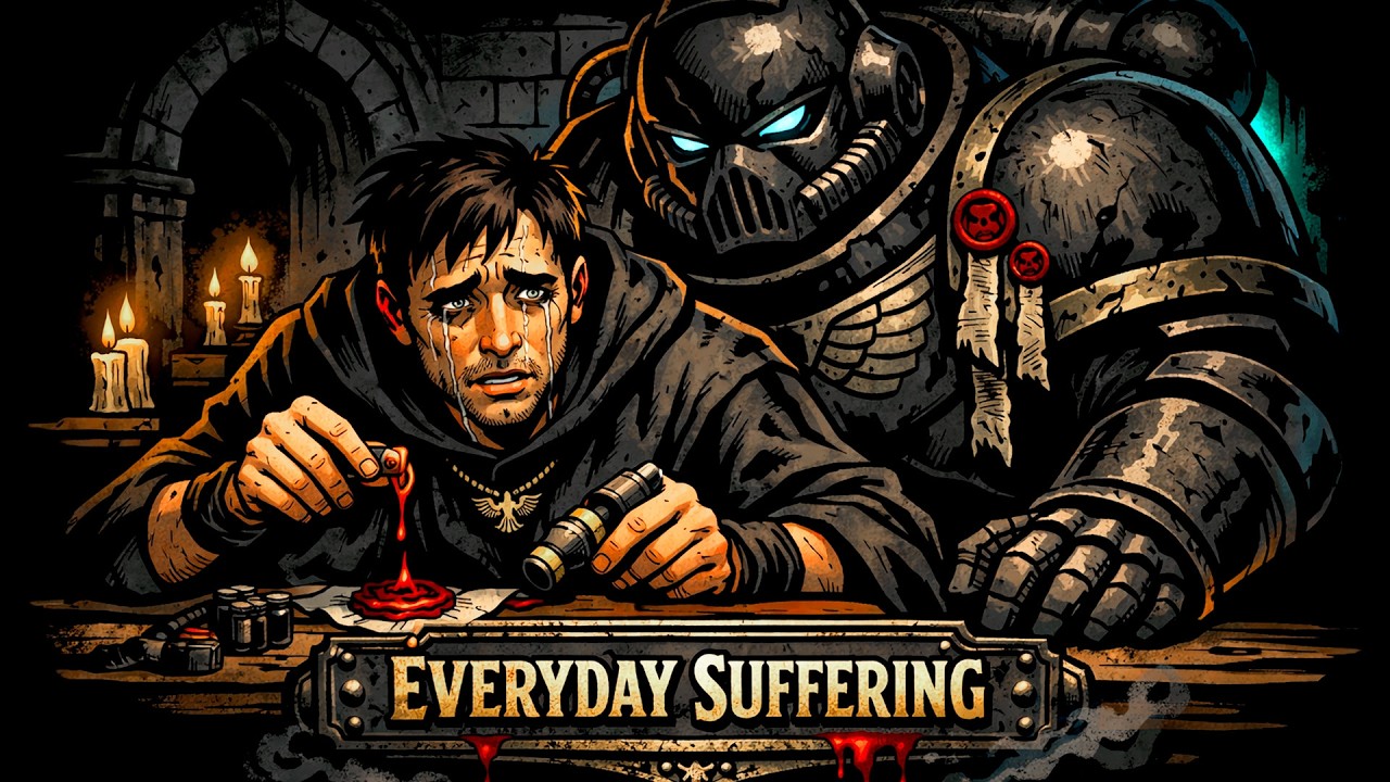 Terrifying Realities of a Purity Seal Engraver in Warhammer 40K