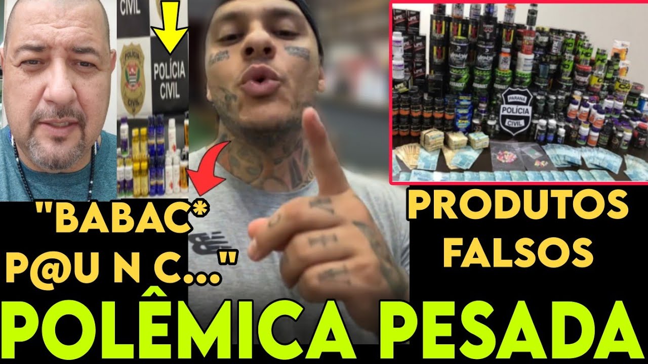 TOGURO PRODUTOS FALSOS VENCIDOS FELIX EXPÕE POLÊMICA PESADA SUPLEMENTOS FALSIFICADOS WHEY CREATINA