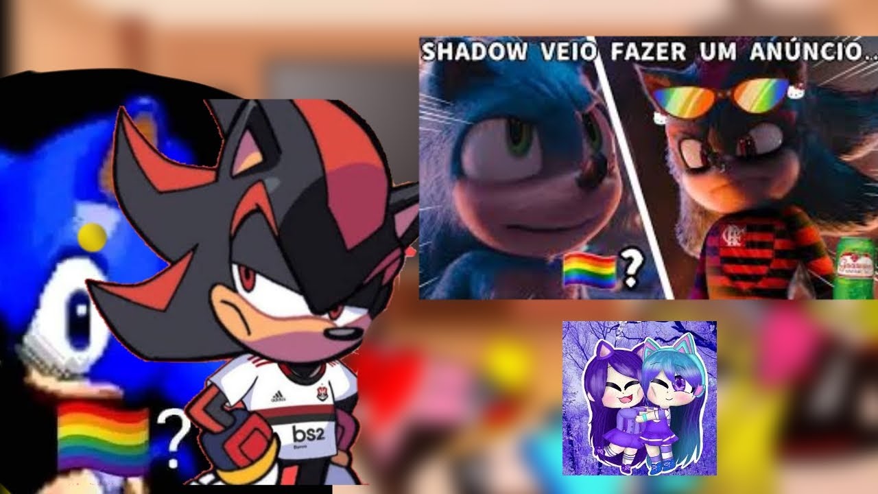 Sonic baiano e shadow flamenguista {redublagem} Sonic 3 o filme créditos na descrição