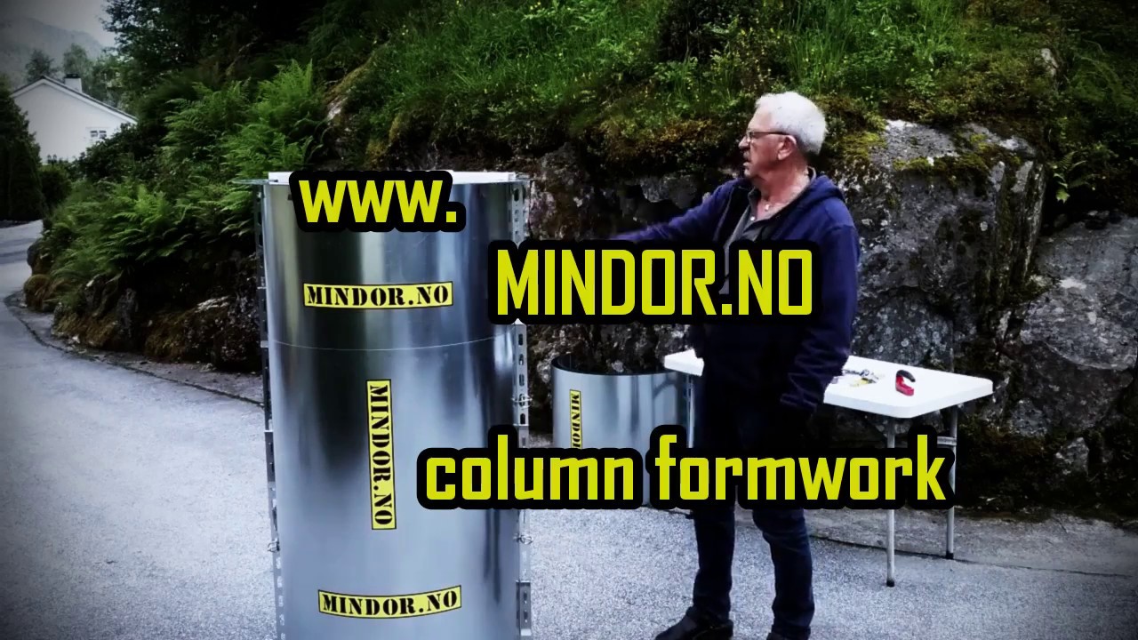 Mindor Formwork | Concrete | column | formwork | Pelarformar |  s&oslash;yleforskaling | Pillar forms |