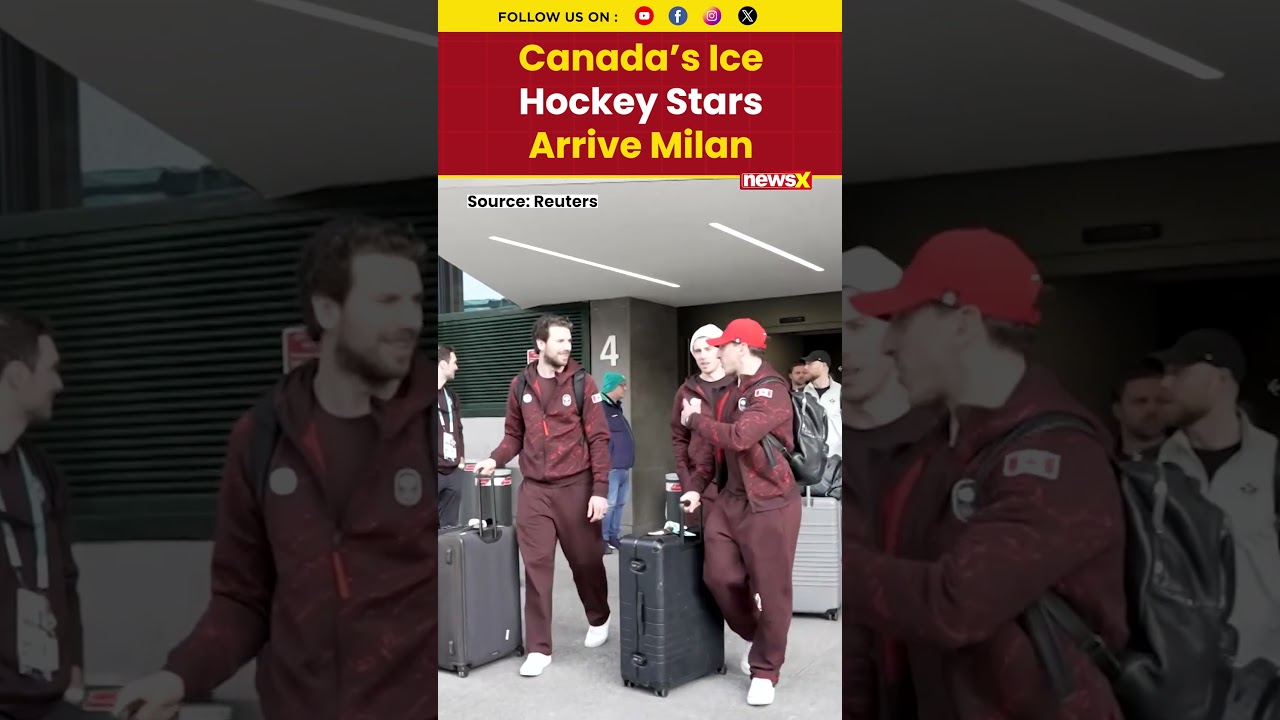 Canada&rsquo;s All-Star Ice Hockey Team Arrives in Milan Ahead of International Clash