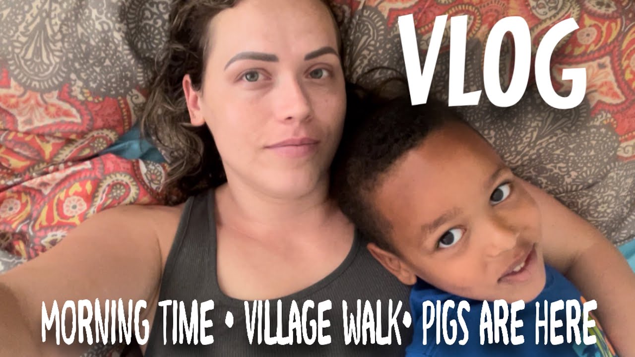 Morning Time | Walk Through Our Neighborhood | Pigs Are Here | Meru | Kenya