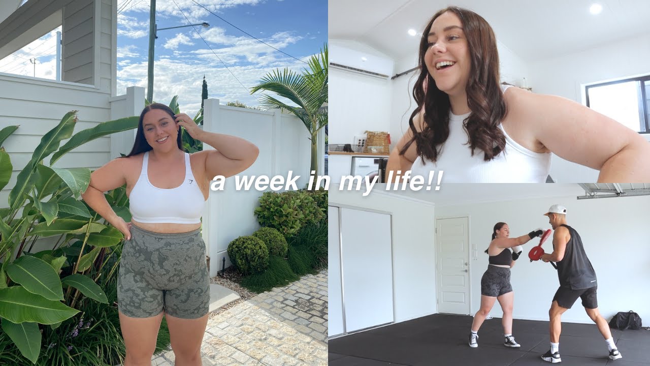 WEEKLY VLOG - boxing session, new hair + productivity!! 🤍 Georgia Richards