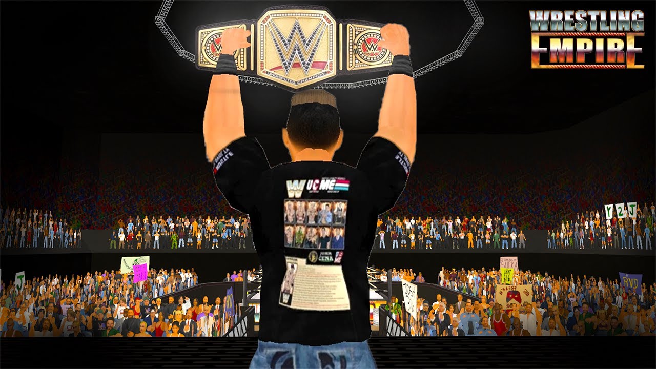Я ПОСТАВИЛ ДЖОНА СИНУ В WRESTLING EMPIRE!