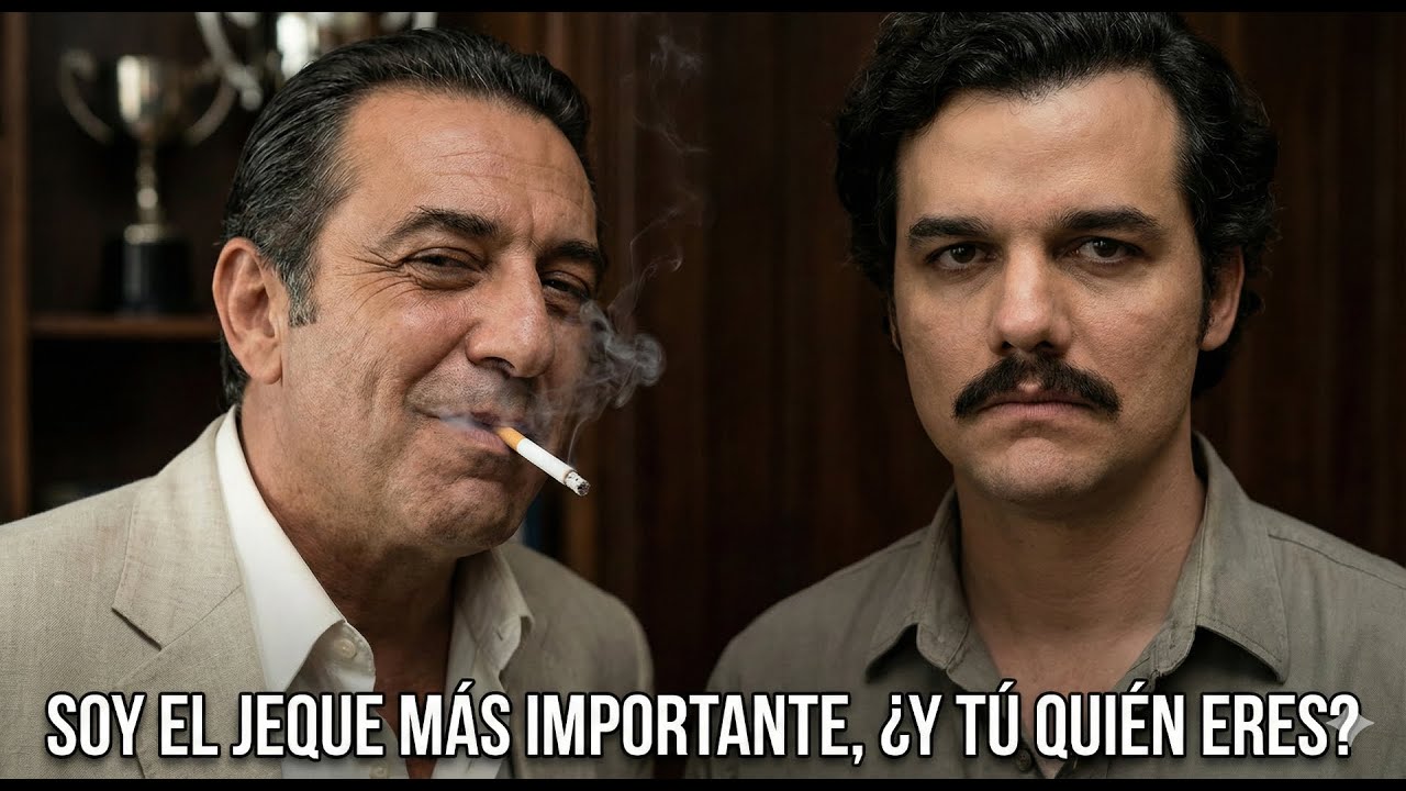 "Soy el jeque más importante, ¿y tú quién eres?" — rio en su cara, sin saber que estaba ante Escobar