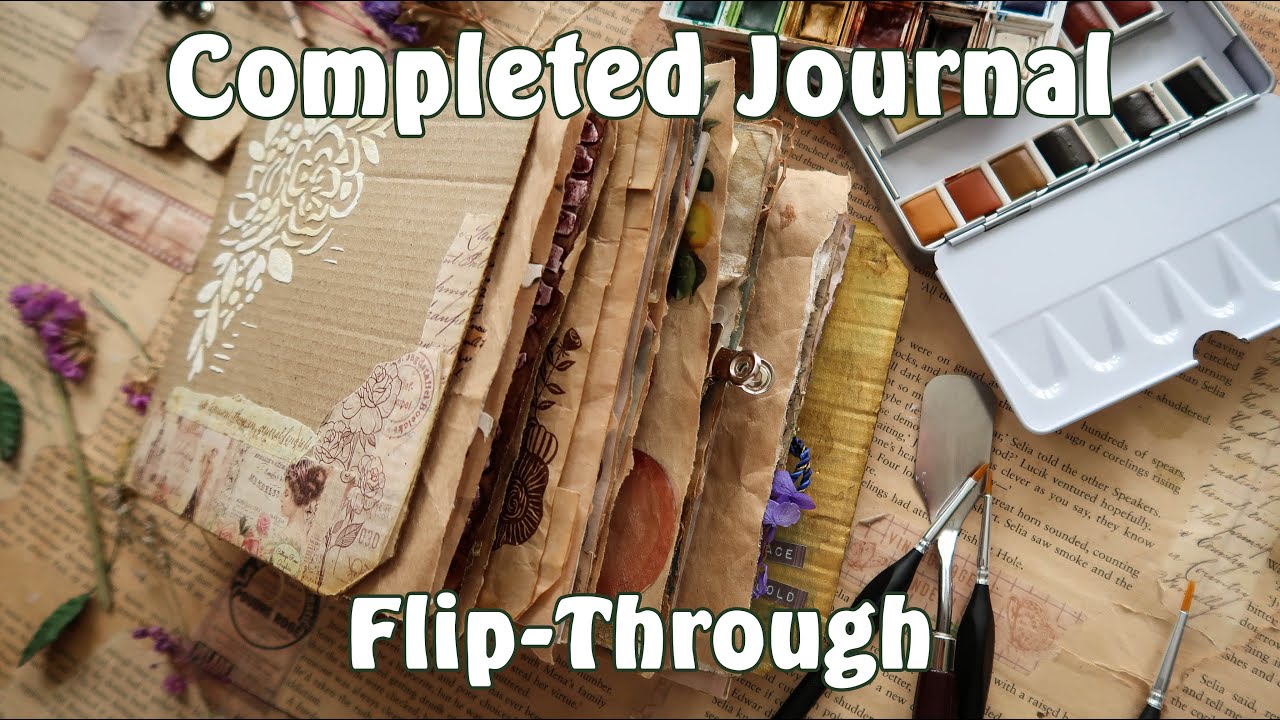 My Finished Journal & Creative Reflections | Junk Journal July 2025