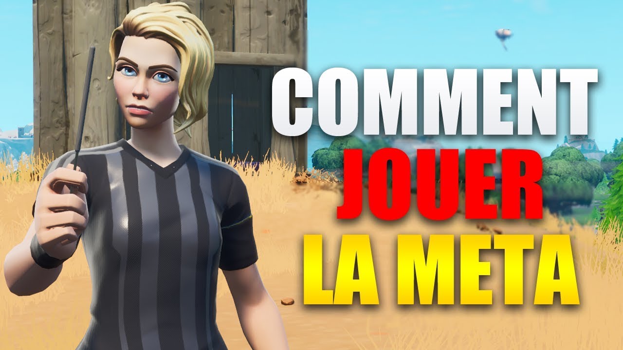 COMMENT JOUER AVEC LA NOUVELLE META ASTUCE sur FORTNITE BATTLE ROYALE !