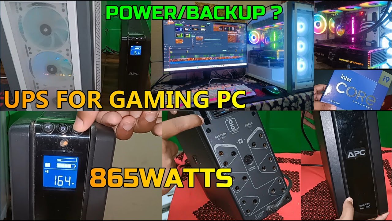 BEST UPS FOR GAMING PC | 1500VA / 865W High-Performance Power Backup