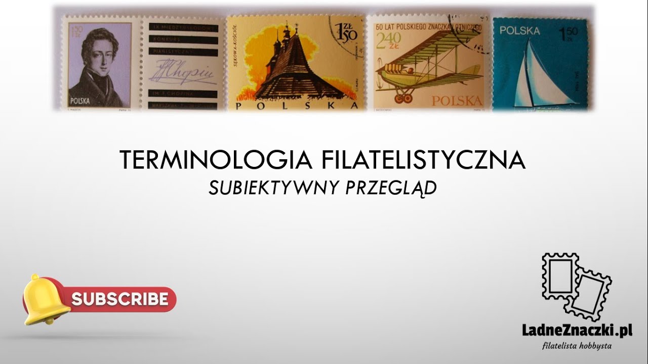 Terminologia filatelistyczna - przegląd