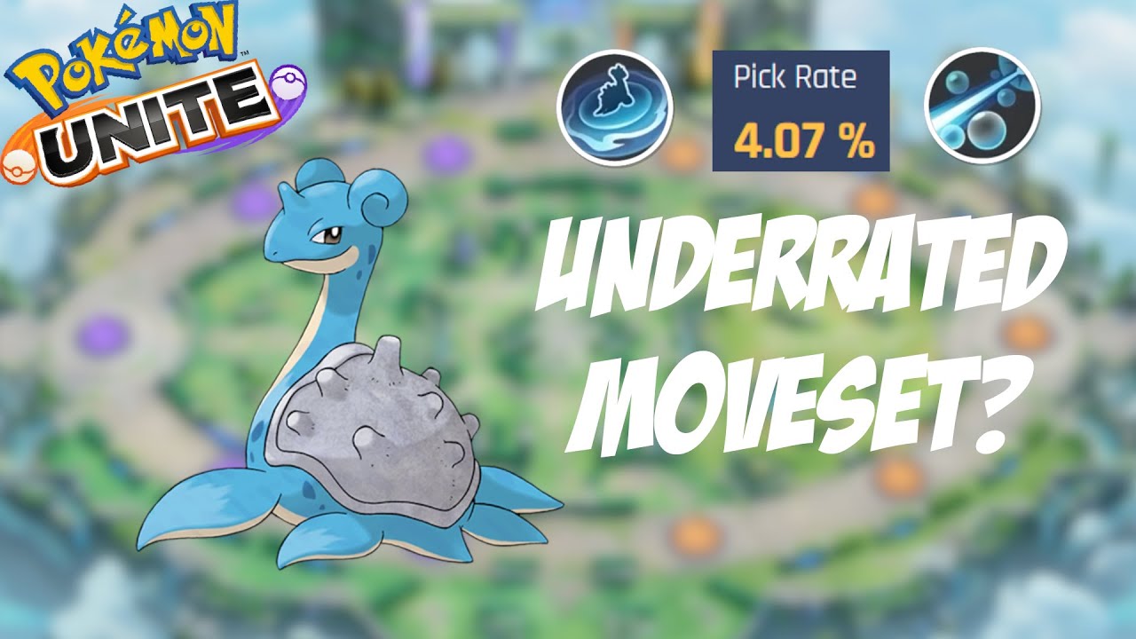 Lapras Water Build is STILL Good! - Pokemon Unite
