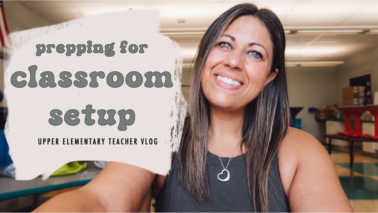 Getting Ready for Classroom Setup | UPPER ELEMENTARY TEACHER VLOG
