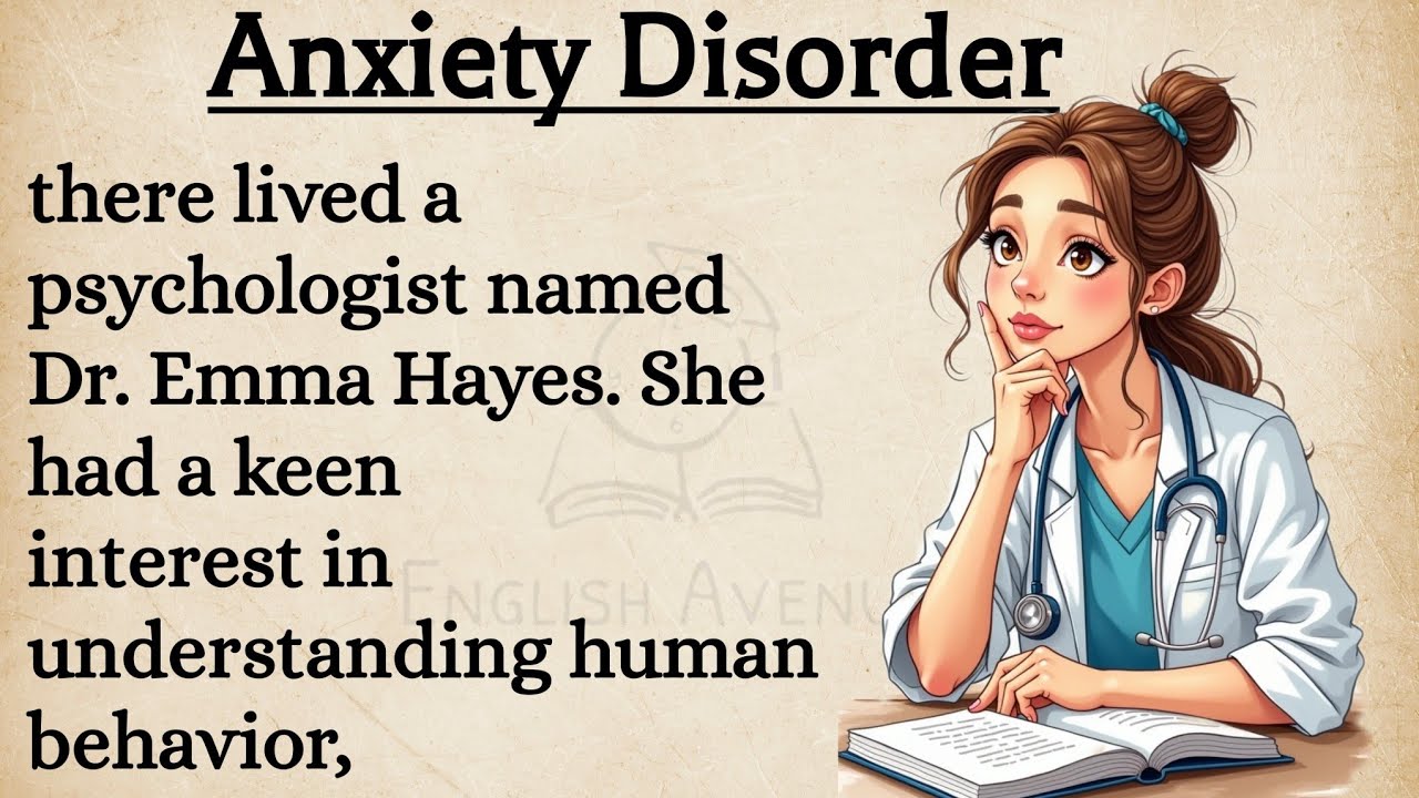 What's The Anxiety Disorder || Health Motivational  Story || English speaking || Listening Practice