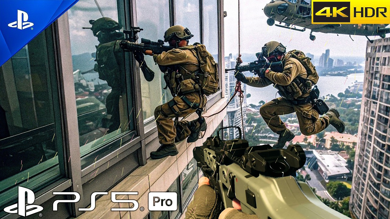 (PS5 PRO) Call of Duty Modern Warfare II | Реалистичный игровой процесс с ULTRA-графикой [4K 60FP...