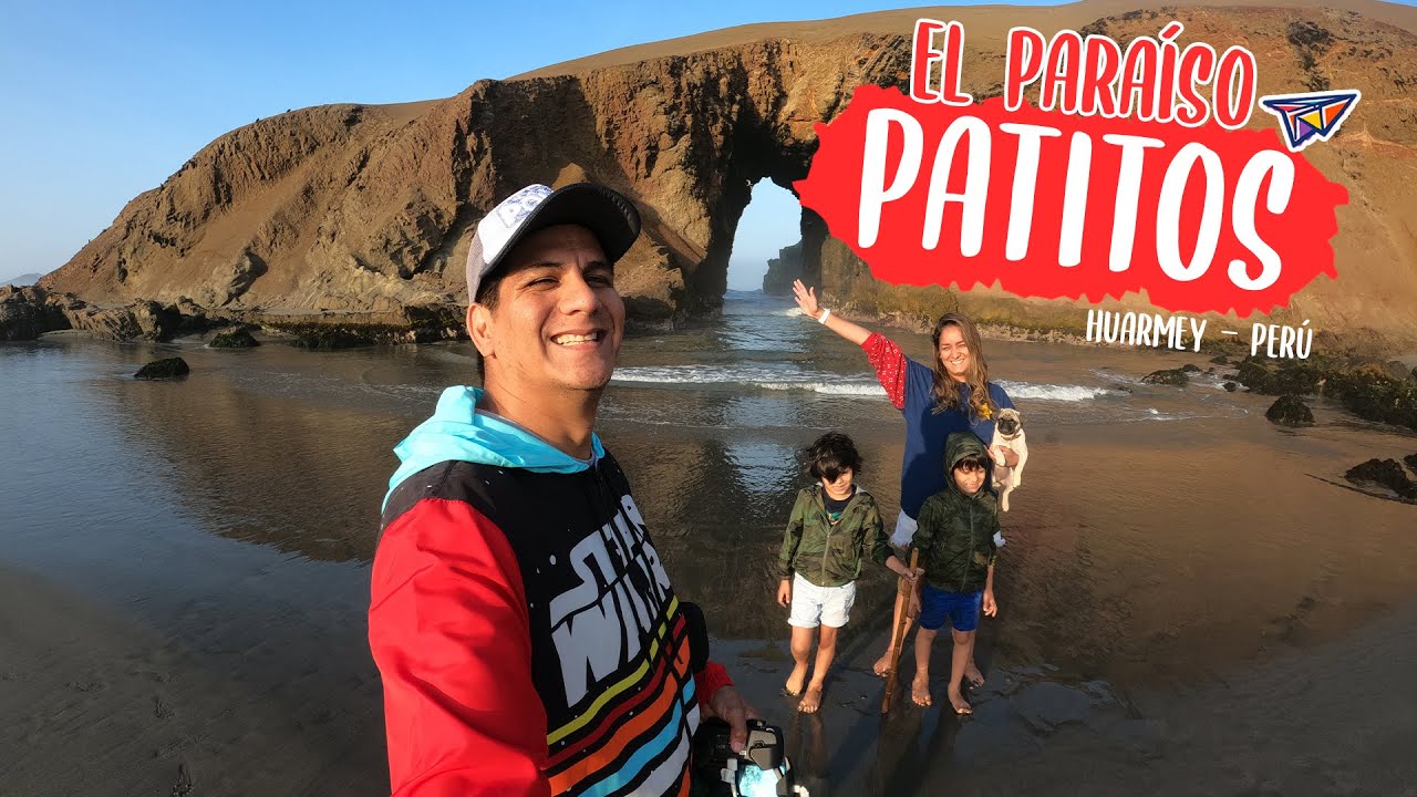 La Playa escondida más bonita de Huarmey || Playa Patitos || Viaje en una CAMPER