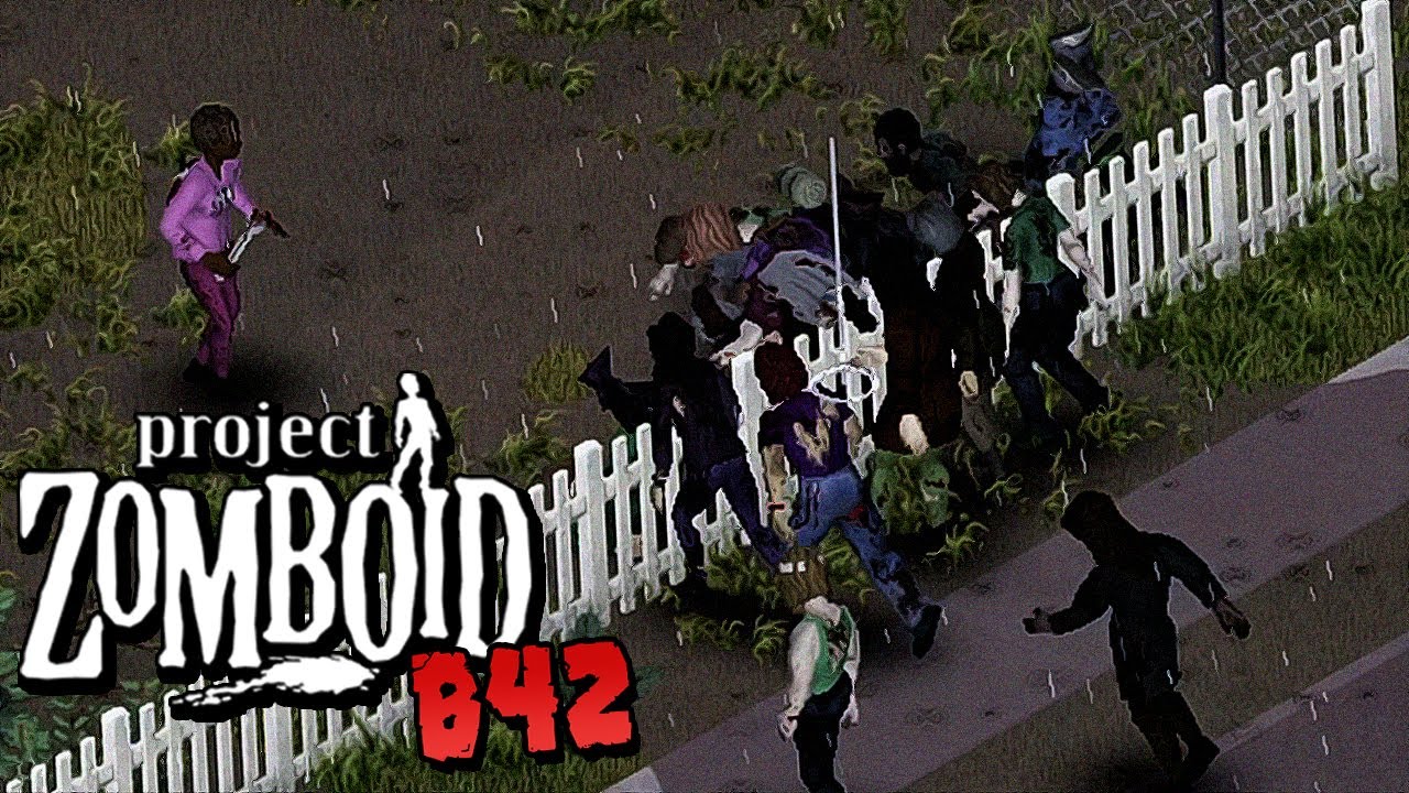 TOMEI UMA CIDADE INFESTADA!!! - PROJECT ZOMBOID B42 - DIA 2