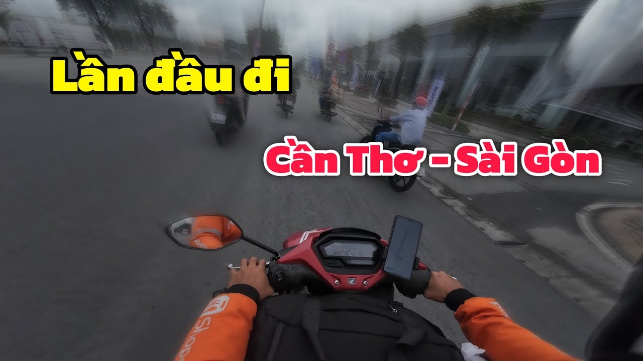 Hành Trình đi Cần Thơ - Sài Gòn bằng Winner X V3 trên QL1A cực chill