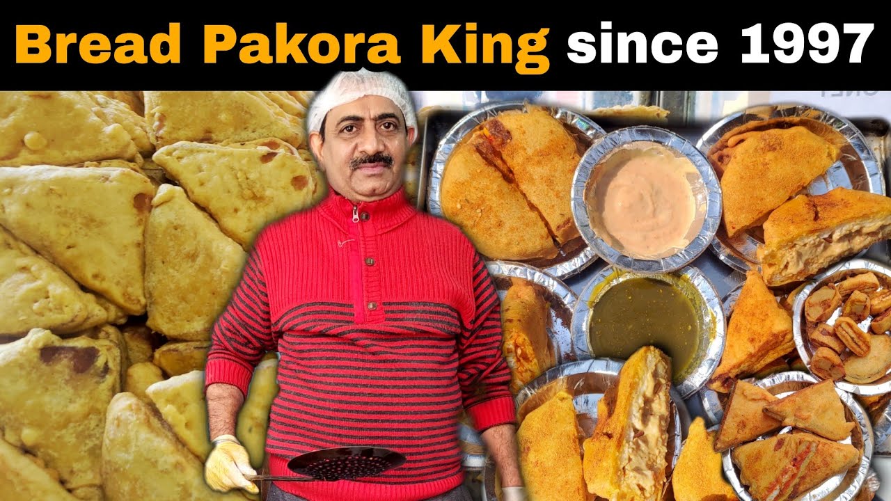 1997 से बेच रहे है Unique Bread Pakore (Pizza Paneer,Jumbo Malai Cheez , Achari Bread Pakore) Chaat