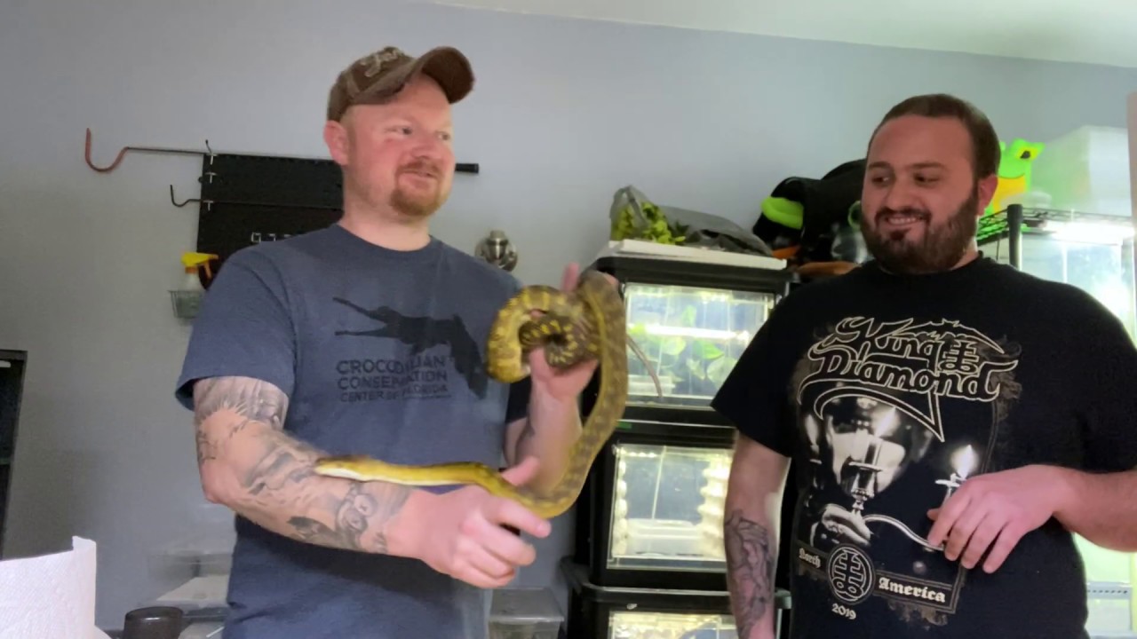 Episode 10: A visit with Scott Borden and his diverse pythons