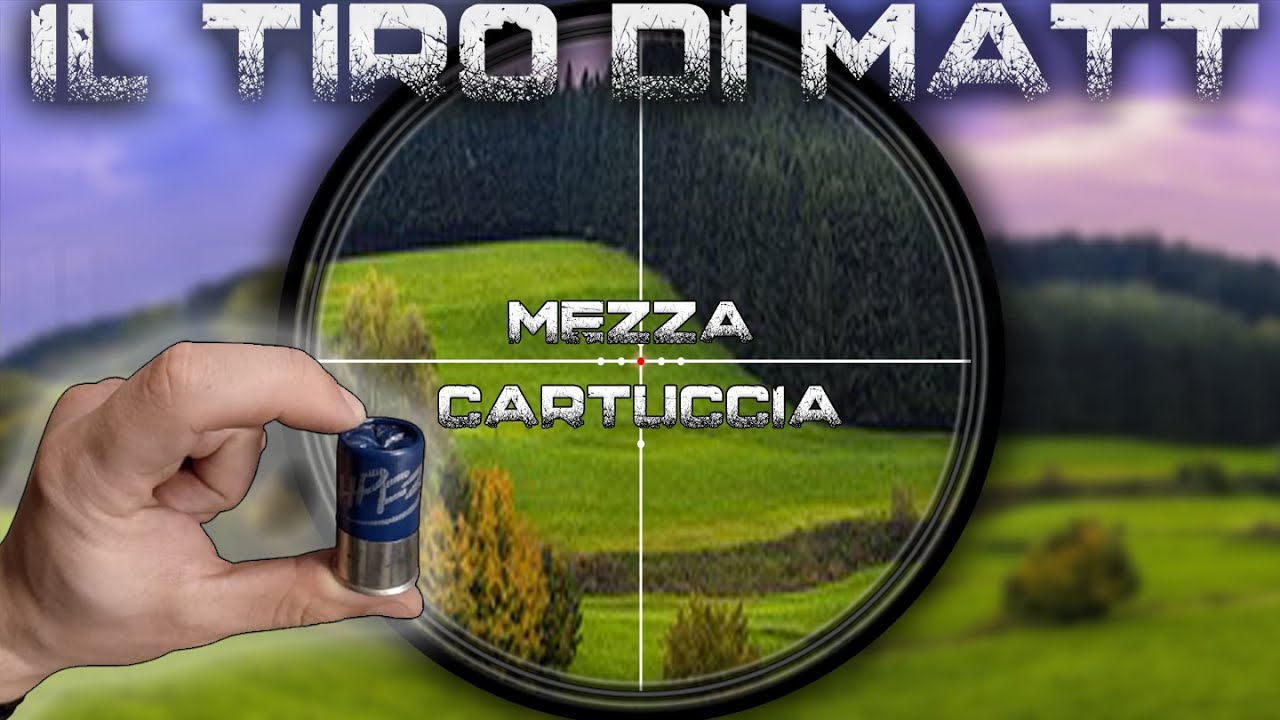 MEZZA CARTUCCIA SILENZIATA cal 12, polvere x28