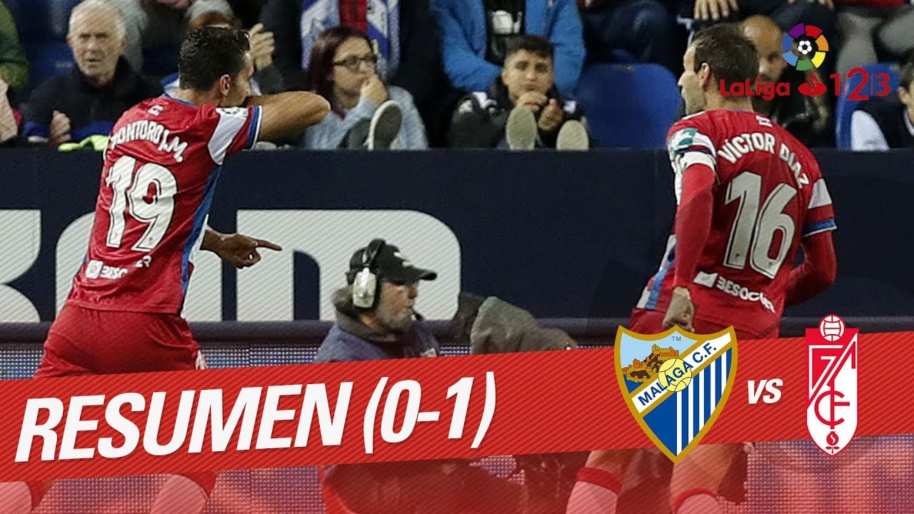 Resumen de Málaga CF vs Granada CF (0-1)