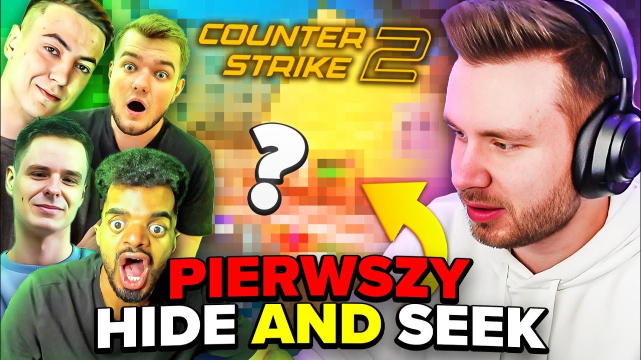 PIERWSZY HIDE AND SEEK W CS2 Z EKIPĄ!