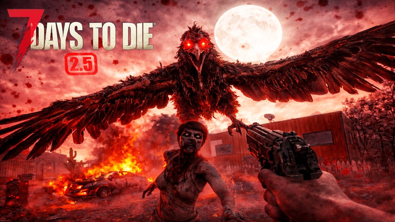 NOCHE INFERNAL  # 24  ⚠️DEMENTE SENTIDO SALVAJE ⚠️ # 7 DAYS TO DIE 2.5