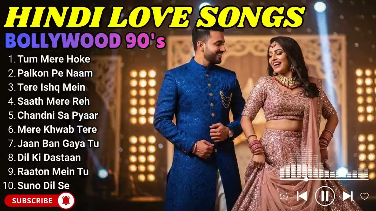 Evergreen Bollywood 90s Romantic Hits 🎧 | Top 10 Nostalgic Love Songs