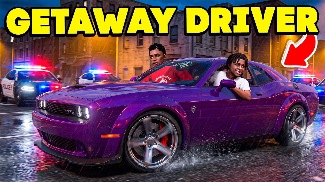 I Hired a GETAWAY DRIVER in GTA 5 RP..