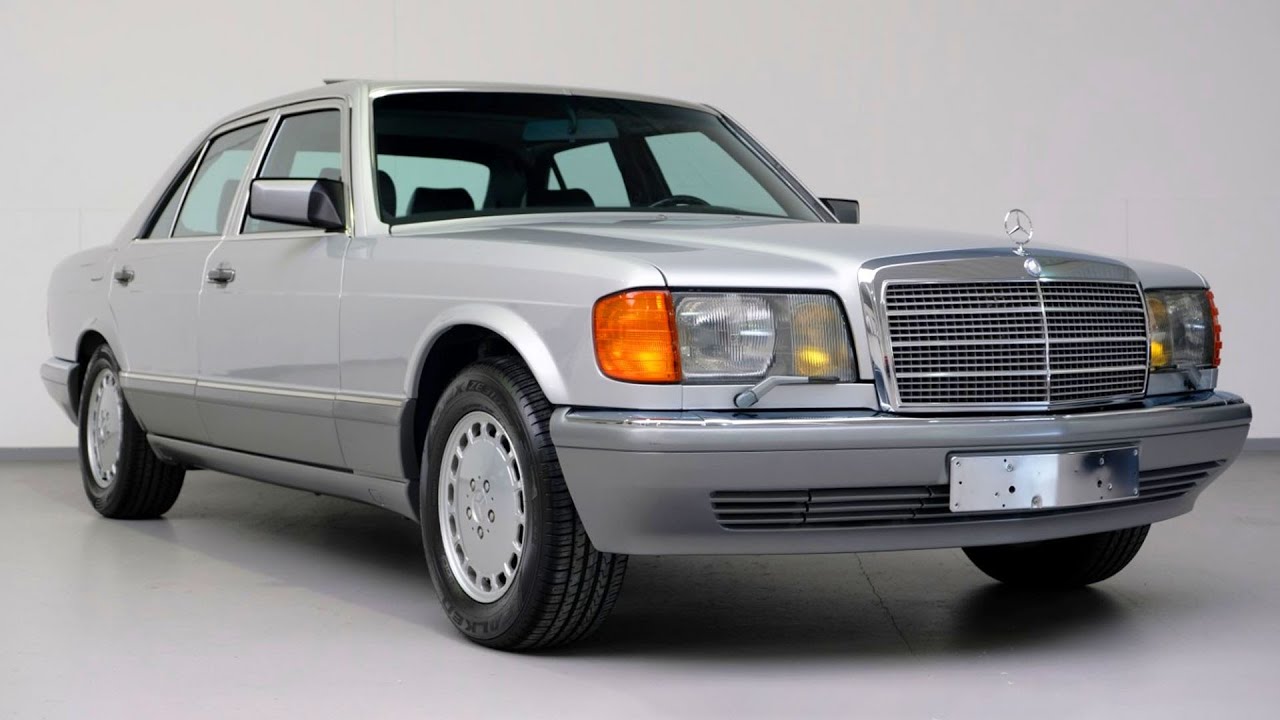 w126 Mercedes-Benz 560 SE the limousine S-class 126 series, 1990