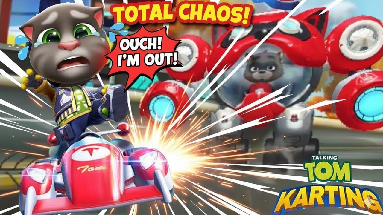 Talking Tom Karting Gameplay Android ios 