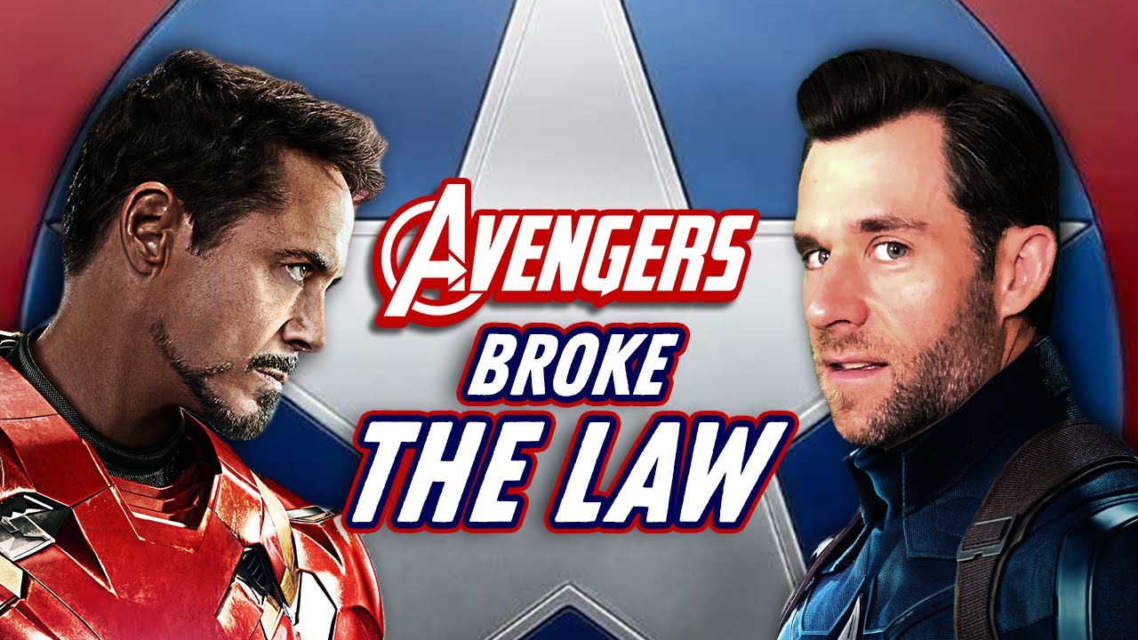 Złamane prawa: Avengers - Sokovia Accords Illegal? (Jedna cudowna scena x LegalEagle)