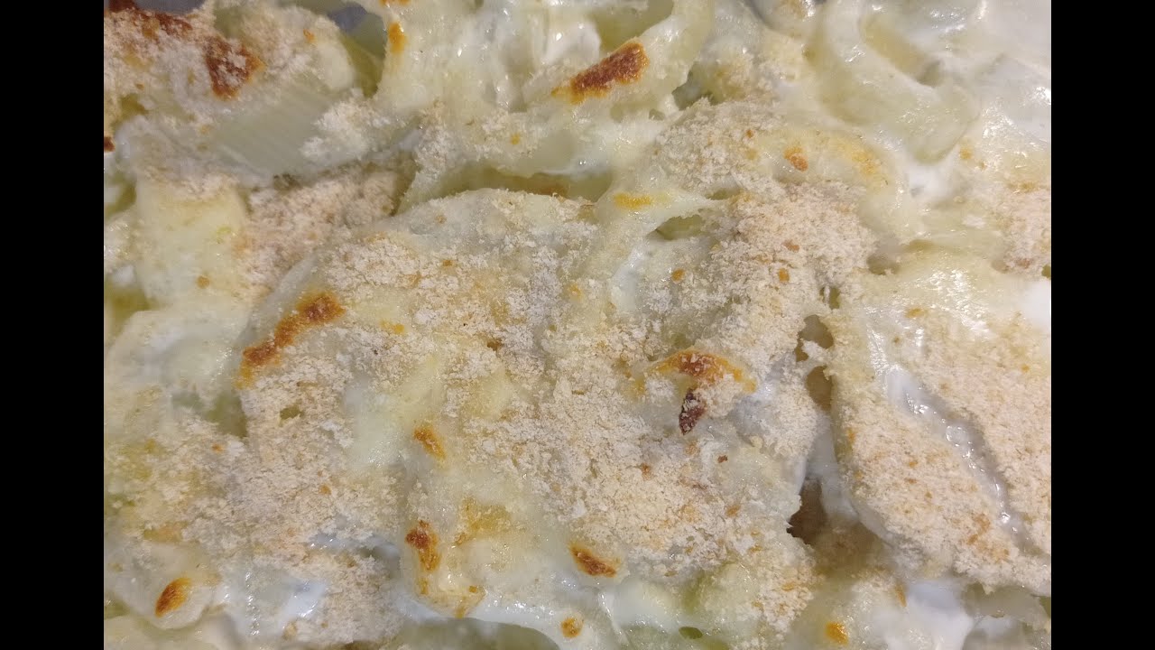 FINOCCHI GRATINATI CON BESCIAMELLA un contorno semplice e sfizioso