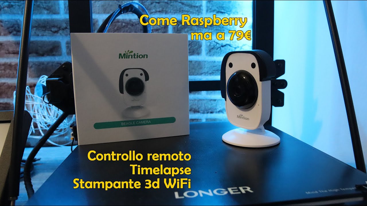 Beagle camera: Controlli la Stampante 3d da remoto e costa un terzo di Raspberry