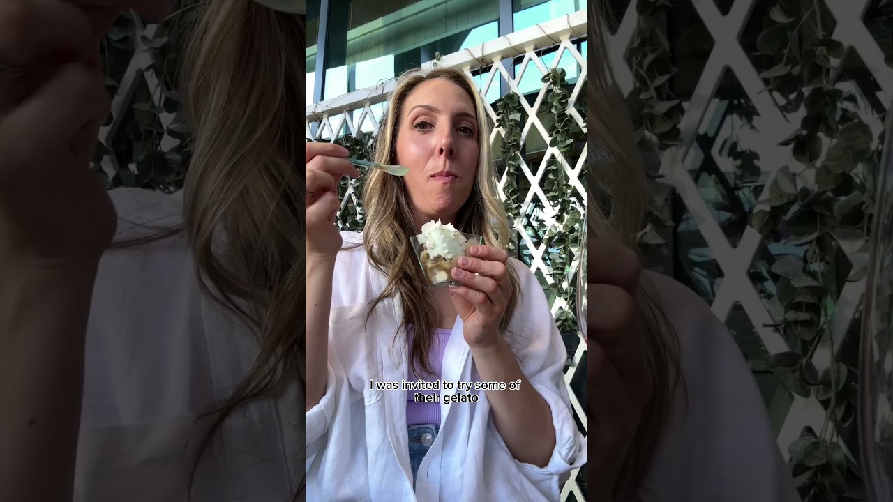 Trying Gelato at Eataly in Las Vegas
