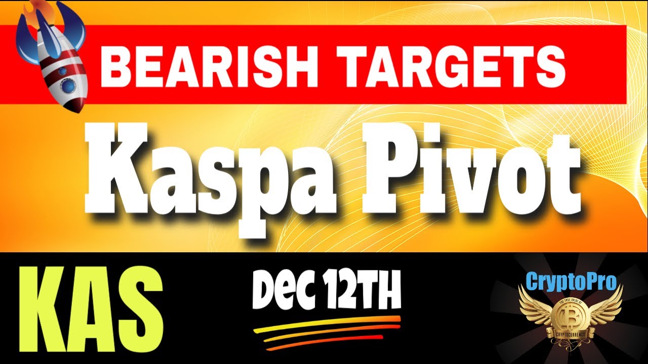 Kaspa Pivot to Down-Trending Trading Channel? It's Confirmed - Full TA And Price Targets