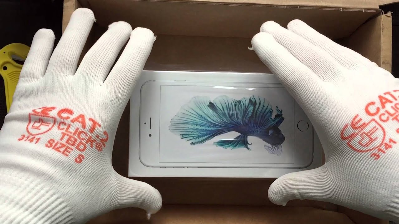 ASMR show: iPhone 6S Plus #ASMR unboxing video