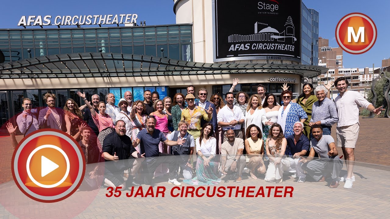 35 jaar Circustheater en de opening van de  Walk of Fame