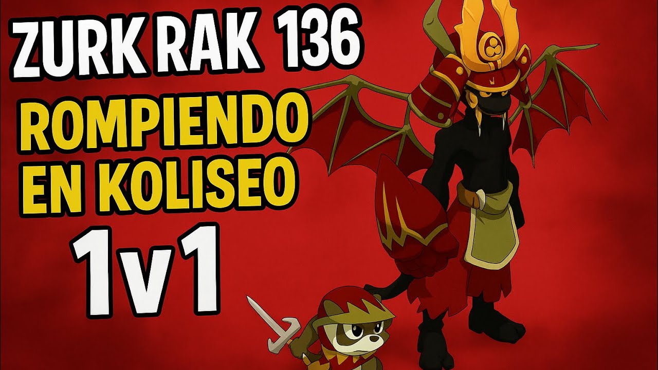 “Zurkarak Full Agilidad Nivel 136 | Koliseo 1vs1 Dofus Touch
