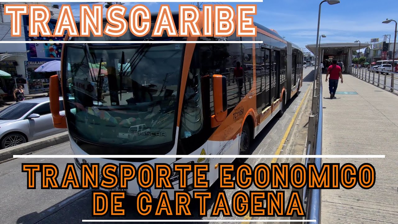 Transcaribe | Así es el transporte publico de Cartagena | 4K